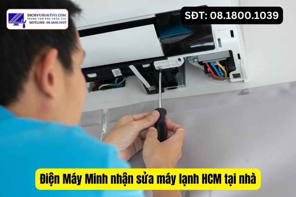 Các lỗi máy lạnh Điện Máy Minh thường nhận sửa