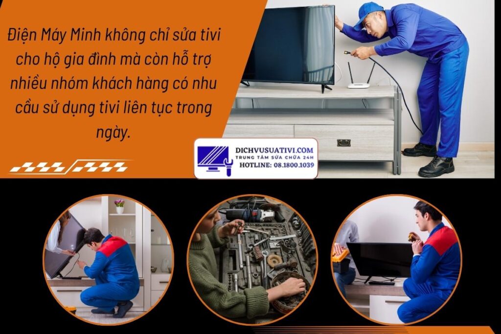 Dịch vụ sửa tivi tại nhà Thủ Đức phù hợp với ai