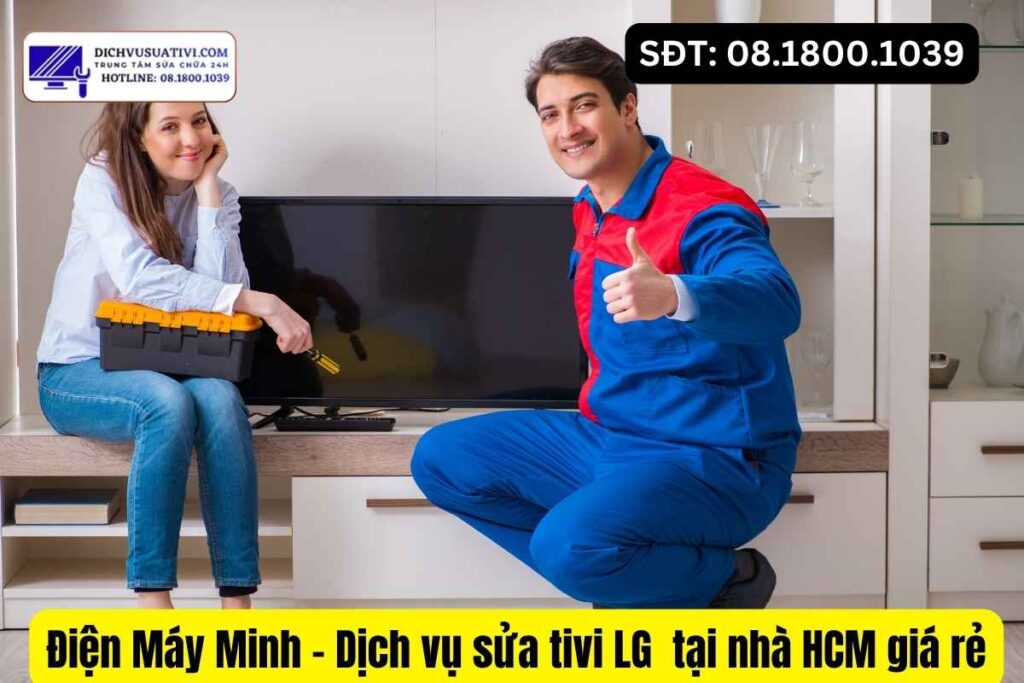 Cam kết của Điện Máy Minh khi sửa tivi LG tại nhà
