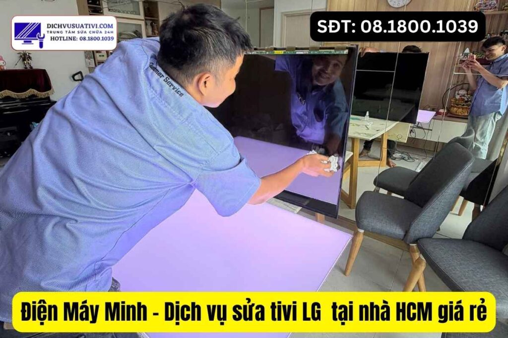 Điện Máy Minh nhận sửa những lỗi tivi LG nào