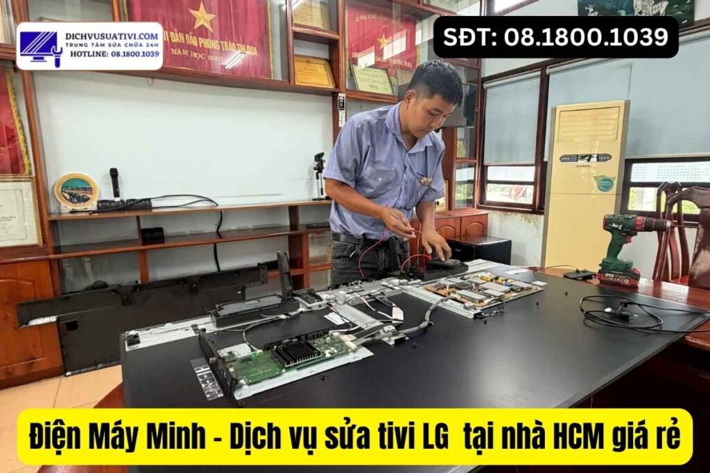 Những dấu hiệu nên gọi thợ sửa tivi LG ngay
