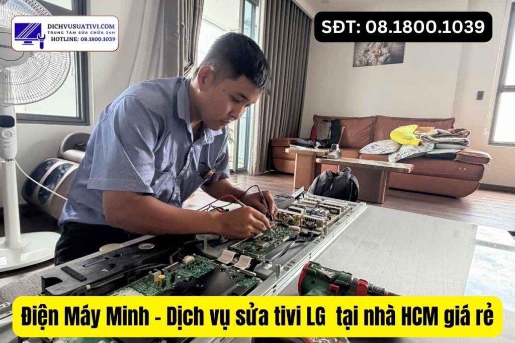 Sửa tivi LG 24_7_ Điện Máy Minh hỗ trợ khách như thế nào