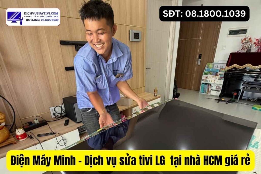 Vì sao khách hàng nên gọi thợ sửa tivi LG tận nhà