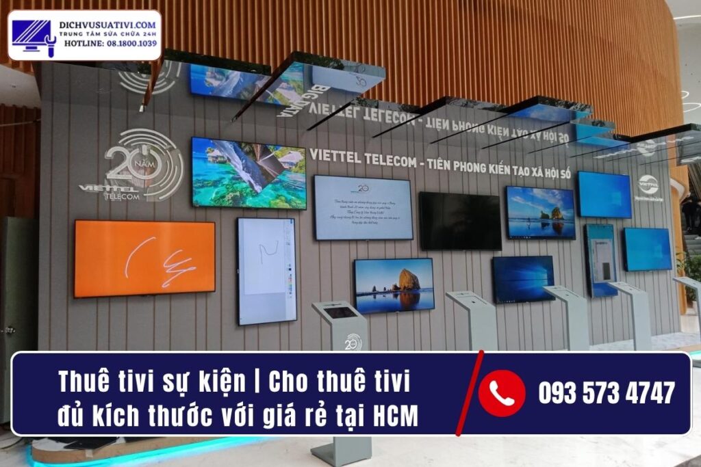 Thuê tivi TPHCM_ chọn kích thước nào cho đúng