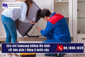 Nguyên nhân phổ biến nhất_ Samsung có tiếng nhưng không có hình (hỏng đèn nền)