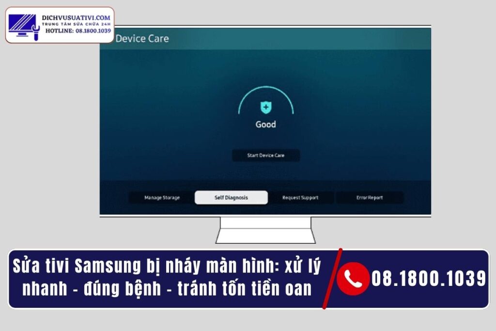 Tivi Samsung 55 inch bị nháy màn hình_ vì sao nên xử lý sớm