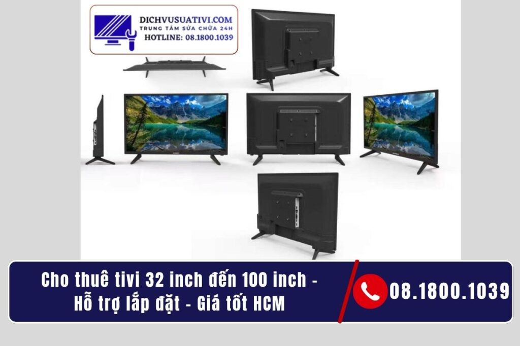 Điện Máy Minh - Cho thuê tivi 32 inch - 100 inch