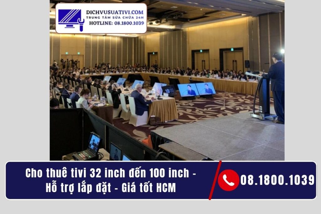 Bảng giá cho thuê tivi tại TP.HCM – Điện Máy Minh