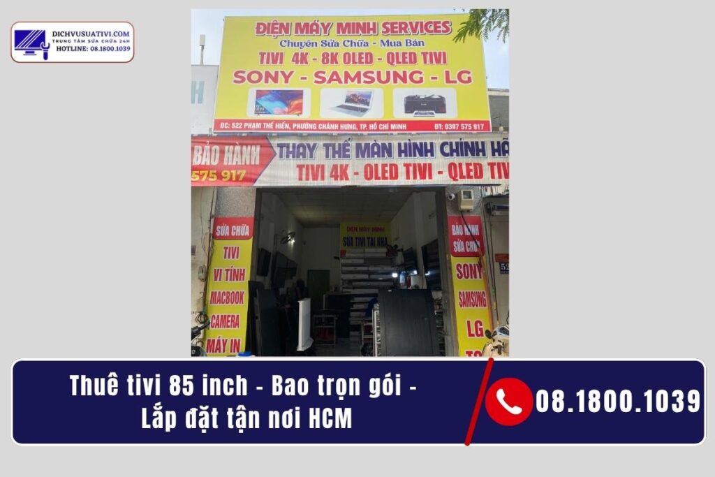 BẢNG GIÁ CHO THUÊ MÀN HÌNH TIVI TẠI TP.HCM