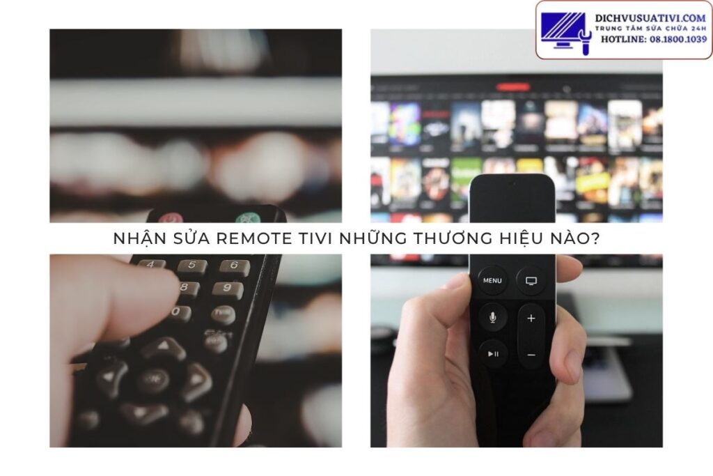 Điện Máy Minh nhận sửa remote tivi những thương hiệu nào