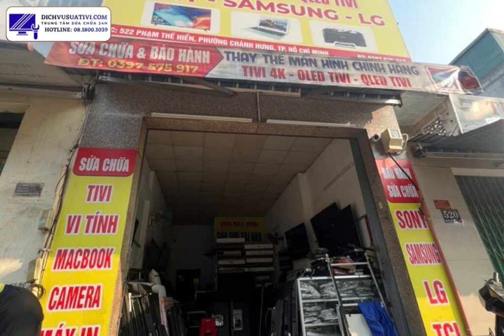 Điểm khác biệt của dịch vụ sửa tivi quận 12