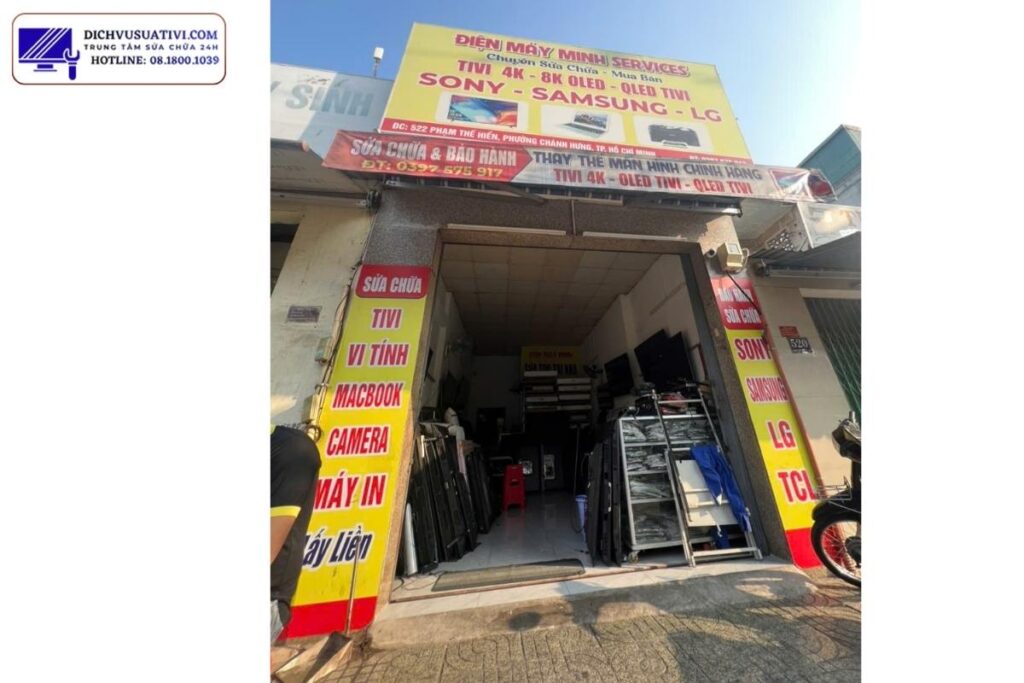 Quy trình sửa tivi Bình Tân tại nhà của Điện Máy Minh