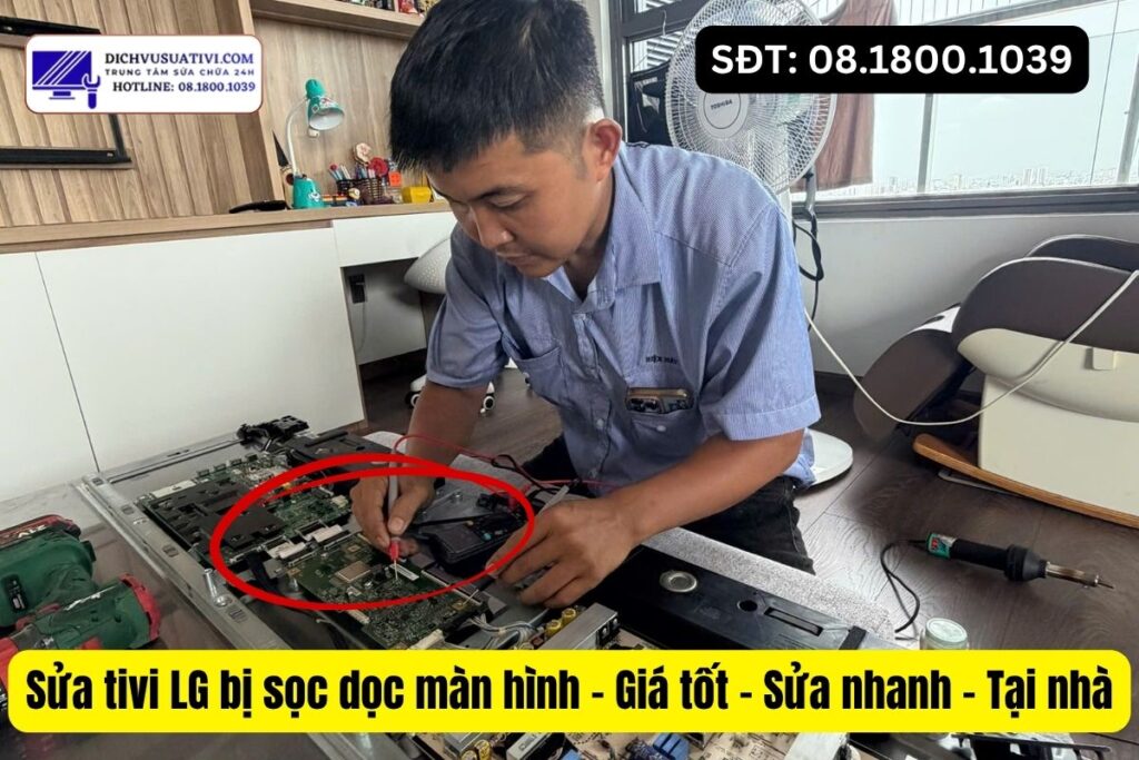 Nguyên nhân tivi LG bị sọc dọc màn hình