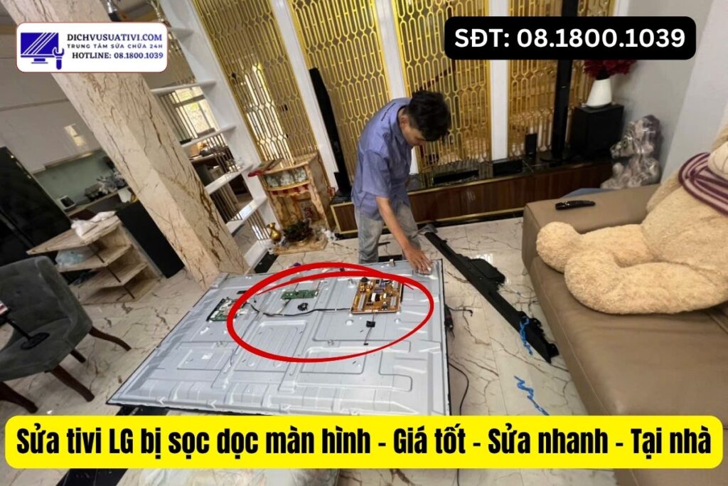Tivi LG bị sọc dọc có sửa được không