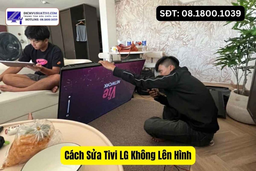 Tivi LG có tiếng không có hình có sửa được không