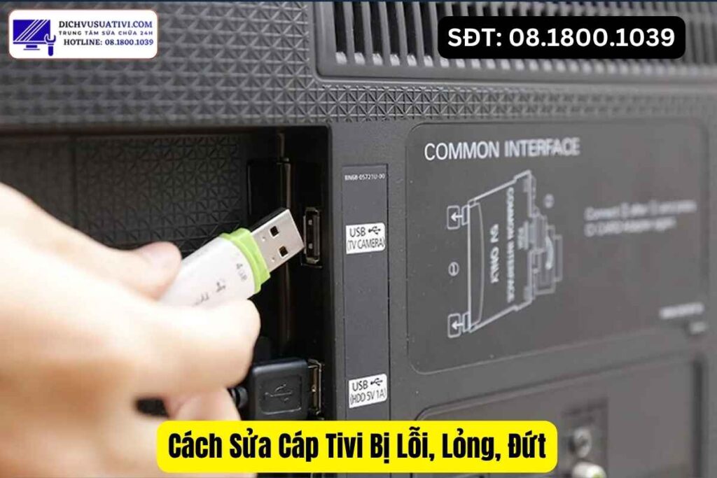 Cách kiểm tra cáp HDMI khi tivi mất tín hiệu