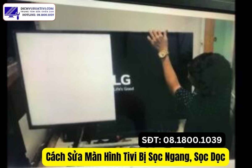 Nguyên nhân màn hình tivi bị sọc_ HDMI, T-Con, cáp và panel