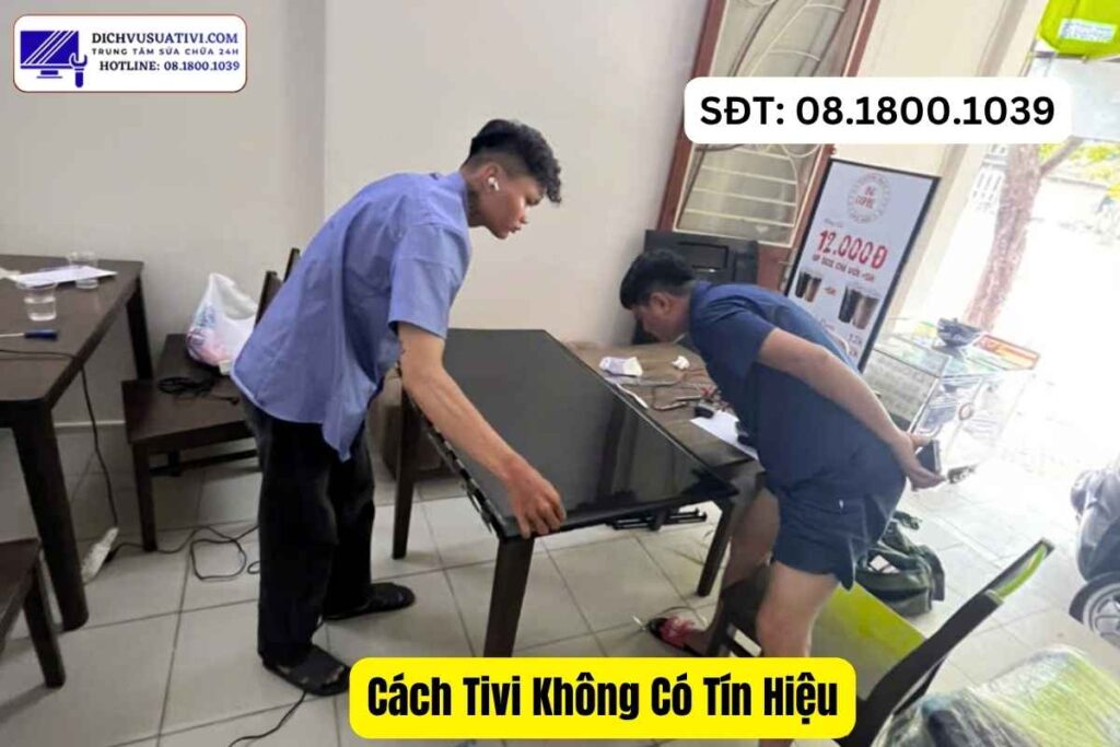 Phân biệt tivi không có tín hiệu và tivi mất hình