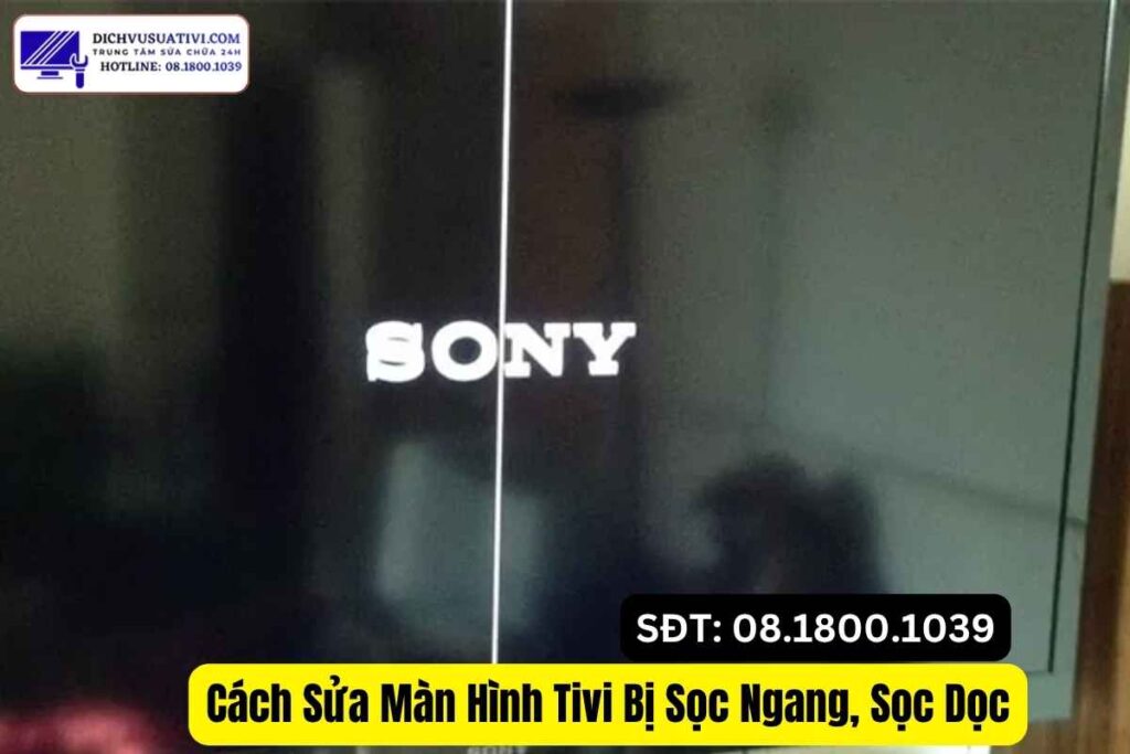 Tivi bị sọc dọc màn hình – nguyên nhân và cách xử lý