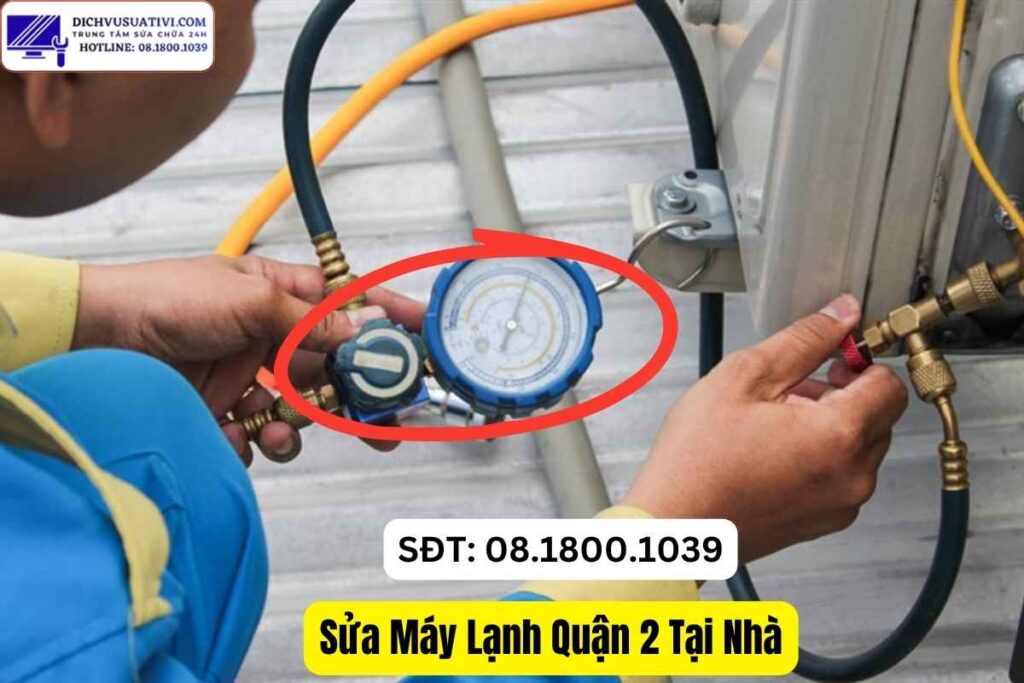 Kỹ thuật viên đo gas _ kiểm tra rò gas