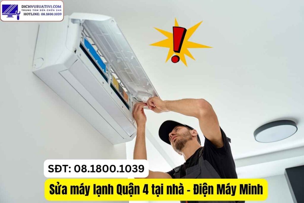 Kỹ thuật viên sửa máy lạnh Quận 4