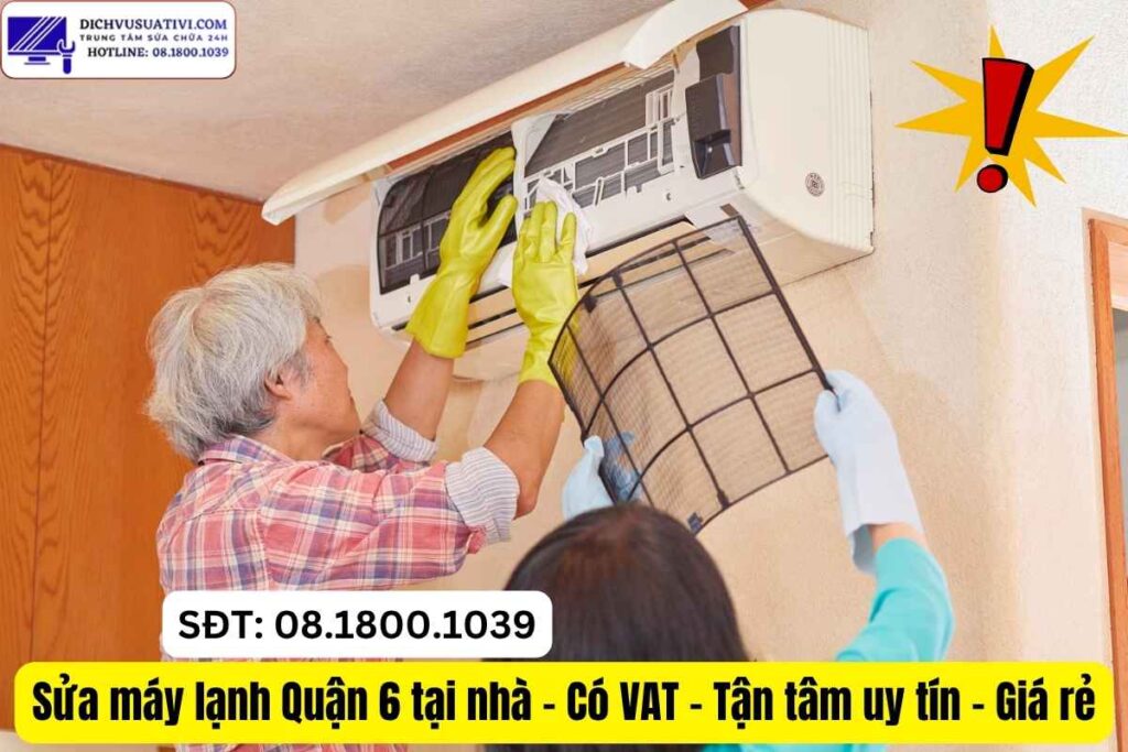Dấu hiệu máy lạnh cần sửa tại Quận 6