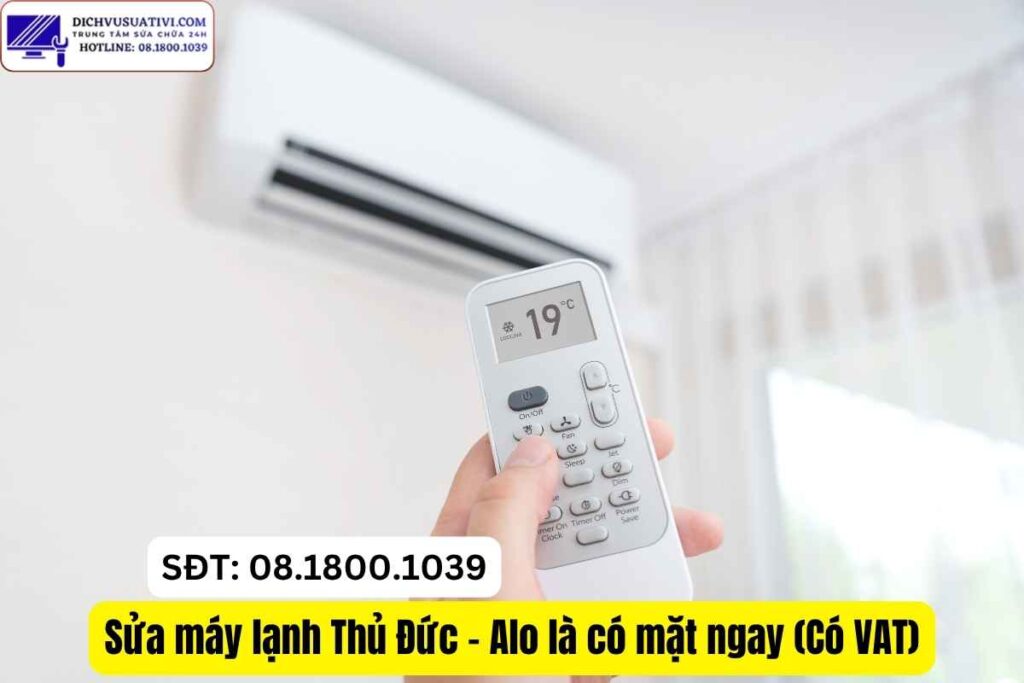 Dịch vụ sửa máy lạnh văn phòng có xuất hóa đơn VAT
