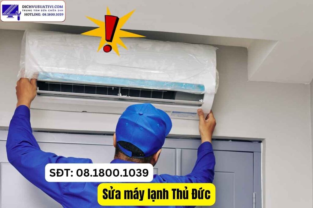 Kiểm tra máy lạnh không lạnh tại Thủ Đức