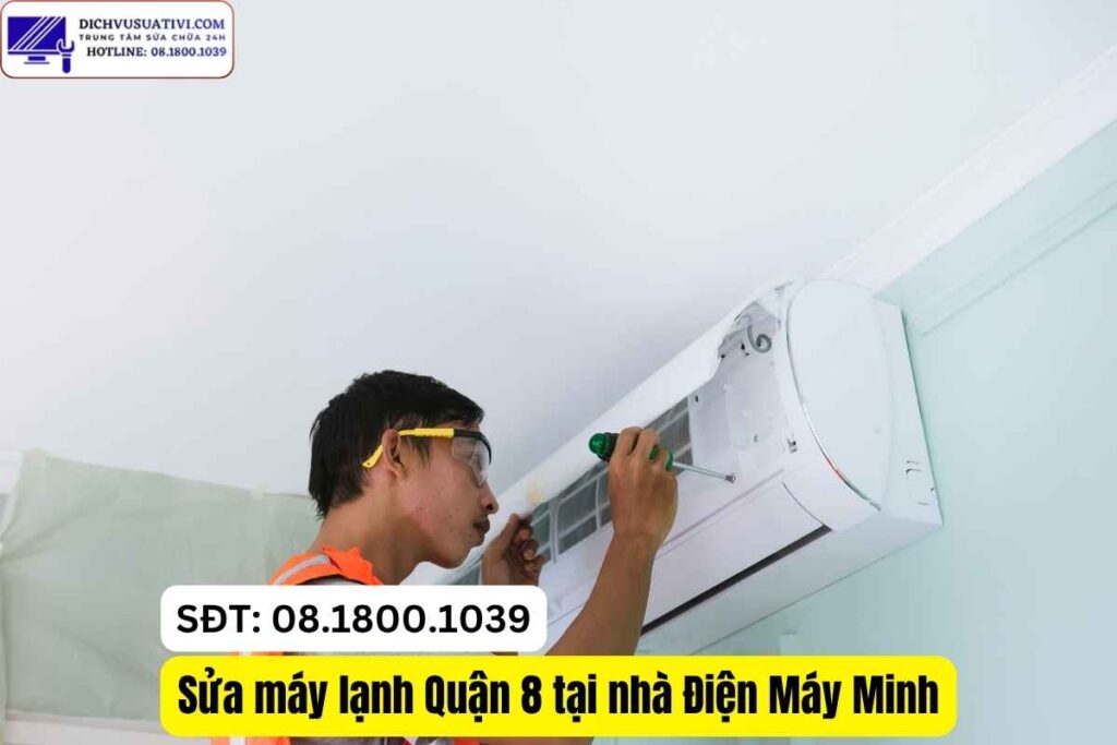 Quy trình sửa máy lạnh Điện Máy Minh