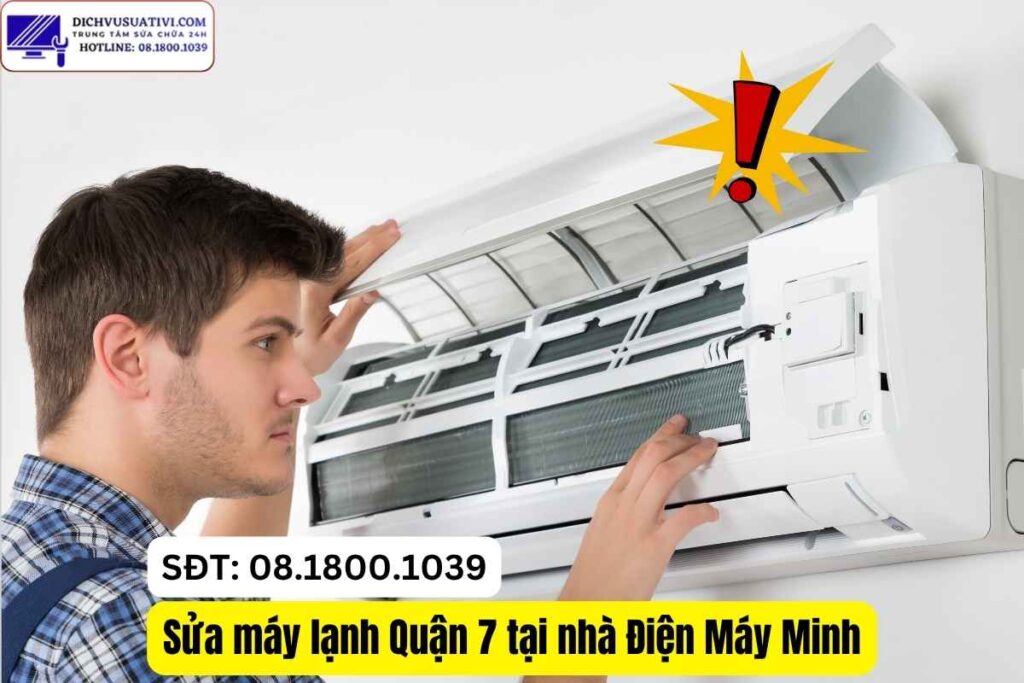 Quy trình sửa máy lạnh Điện Máy Minh